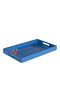 Blue Wooden Serving Tray from Casa Palma - 3