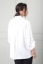Women's Italian Single Pocket Floral Embroidered Cotton Shirt - 4