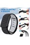 Comfort Durable Silicone Wristband Compatible with WHOOP 4.0 Band, Soft Silicone Sports Loop Strap for Men & Women - 6