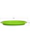 Home Reusable Plastic Plates (Green, Small 12pk (6.5in)) - 2