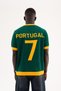 Men's Portugal Patterned Knit Knitwear T-Shirt Green - 7