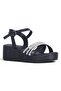 Byn Ayışığı By33 Black Women's 7 cm Heeled Sandals - 2