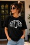 Newyork Usa T-Shirt, Unisex Oversize Cotton Tee, Crew Neck T-Shirt