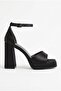 Women's Special Design Single Strap Platform Heeled Evening Dress Shoes, Wedding Dress Shoes (10 cm Heel) - 6