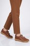 Tan Genuine Leather Comfortable Sole Women's Casual Shoes 420 Z - 3