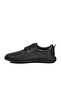 Black Genuine Leather Comfortable Sole Men's Casual Shoes 2298 m - 4