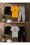 Armcm Unisex Printed 2-Piece Combination Shorts & Sweatpants Set |   6 Pieces |