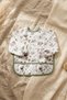 Wild Safari Animal Patterned Waterproof Baby Bib with Sleeves - Blw Compatible Stain-Proof Activity Bib m - 2