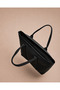 Beyond Horizon Modern Design Women's Tote Shoulder Bag with Zipper and Satin Lining Inside - 4