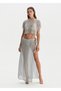 Beachwear Knitwear Skirt Gray