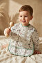 Baby Long Sleeve Liquid-Proof Stain-Proof 2-Piece Bib Set - Safari Series with Crumb Pocket Blw Ö - 4