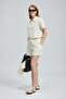 1212100121 Celıa Women's Shorts Beige - 5