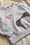 Teddy Bear Embroidered Cotton 2-Piece Baby Boy Set - 2