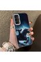 Samsung Galaxy A25 Compatible Hard Acrylic Back Silicone Edge Lens Protection Venom Case - 2