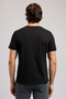 Mattias Men's Regular Fit 100% Cotton Printed Crew Neck T-Shirt Black - 3