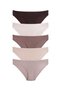 Cotton Broad-Brimmed Bato 5 Li Panties