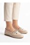 Women's Cream Orthopedic Soft Sole Stylish Comfortable Daily Shoes