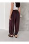 Women's Casual Summer Shalwar Trousers with Drawstring Waist and Elastic Cuffs - 4