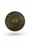 4031/D/08 Antique Yellow Cabinet Drawer Knob 5-Pack – Decorative Furniture Door Handle Vintage Design - 2