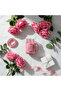 Rose Scented Candle — Glass Jar, 9 cm - 2