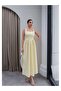 Stone-Embellished Waist-Tie Dress