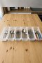 Dark 8 Pieces (4XS) (4XL) 2 Sizes Drawer Multi-Purpose Organizer - Jewelry Makeup Organizer Closet Organizer - 5