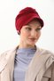 Sea Cap with Visor and Buckle, Design Hijab Swimwear Cap for Beach and Pool - 8