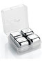 6 Pieces Whiskey Cooling Stone Metal Whiskey Stone Set Stainless Steel Metal Ice Cube Whiskey Ice Stone - 7