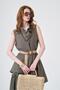 Women's Vest Skirt Linen Set 31358 - 2