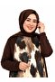 طقم نسائي من قماش موديل كبير الحجم مكون من قطعتين - 3
