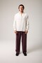 Suede Textured Pleated Trousers