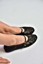 Y726864006 Black Lace Women's Ballerinas - 2