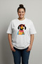 Large Size T-Shirt Oversize Cotton Comfortable Fit Printed Unisex T-Shirt