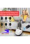 Foot Massager, Shiatsu Massage with Heat, Air Compression, Remote Control, 3 Intensity & Speed Levels, Ankle Support, Detachable Footrest, Fits Up to EU Size 45 EM-2198 - 2
