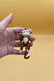 Keychain with Movable Cute Monkey Figure (Large Size: 10cm) - Gift Bag Ornament and Car Keychain - 3
