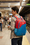 Vigo Orthopedic Backpack Red Blue - Middle School, High School and Daily School Bag 13 Lt - 4