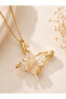 Transparent Butterfly Necklace for Women - 2