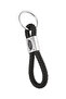 Ford Compatible Laser Engraved Gift Metal Keychain with Braided Leather Design - Luxury Car Accessory - 3