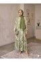 Modal Cotton Summer Patterned Hijab Dress - Anti-Sweat, Flowy, Comfortable Fit