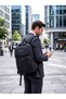 Backpack Business Travel Durable Waterproof Fashionable Multifunctional College School Backpack for Men Women - 5