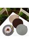 6 Cream Jute Placemats / American Service Lux Serving Plate Coasters Deka Home - 3