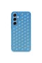 Samsung Galaxy A15 4g Compatible Case Honeycomb Silicone Cover - Blue