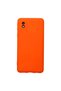 Samsung Galaxy A01 Core Compatible Case Nano Velvet Silicone - Orange - 4