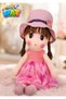 70cm Soft Plush Doll with Hat, Braided Hair & Colorful Dress - Oversized Collectible Fashion Doll Set - 5