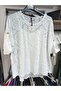 Inner Outerwear with Inner Lycra, Lace, Stylish Blouse with Foldable Sleeves - 2