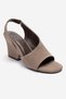 Zyra Mink Suede Women's Wedge Heeled Shoes - 3