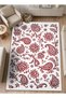 Sdt Fish Theme Patterned Modern Woven Base Decorative Carpet Mosso3487 - 2