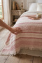 Double 4-Layer Muslin Bedspread 220X230 cm Buldan Handmade Striped Without Filling - 7