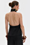 Blade Dark Satin Blouse - 3