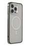 Urr iPhone 15 Pro Pvdss Lens Titanium Edge Magsafe Cover - Titanium Gray - 7